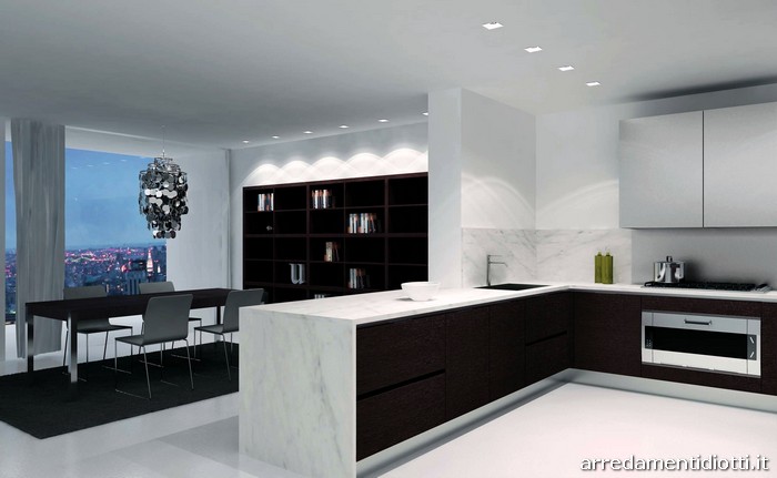 Cucine moderne americane. gallery of arredamenti cucine americane ... Cucine americane moderne