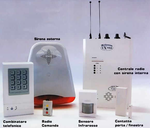 Ed insuperabile antifurto senza fili, con tecnologia sistema d.p.s Ed insuperabile antifurto senza fili, con tecnologia sistema d.p.s