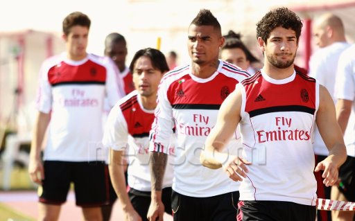 Video allenamento Ac Milan a Dubai