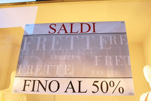 Saldi a Roma