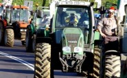 La protesta degli allevatori