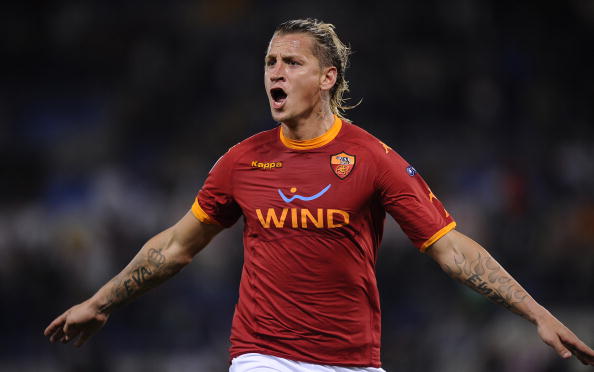 AS Roma French defender Philippe Mexes c