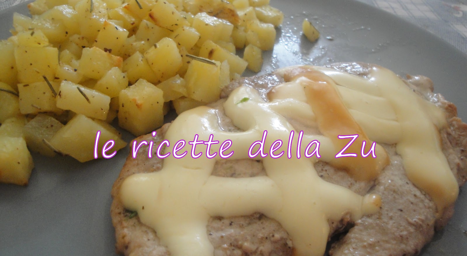 Bistecca di maiale con scamorza affumicata