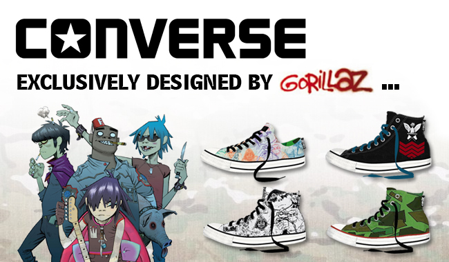 Converse Gorillaz Collection
