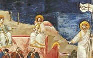 Giotto di Bondone (1267-1337), Cappella Scrovegni a Padova, Resurrection (Noli me tangere)