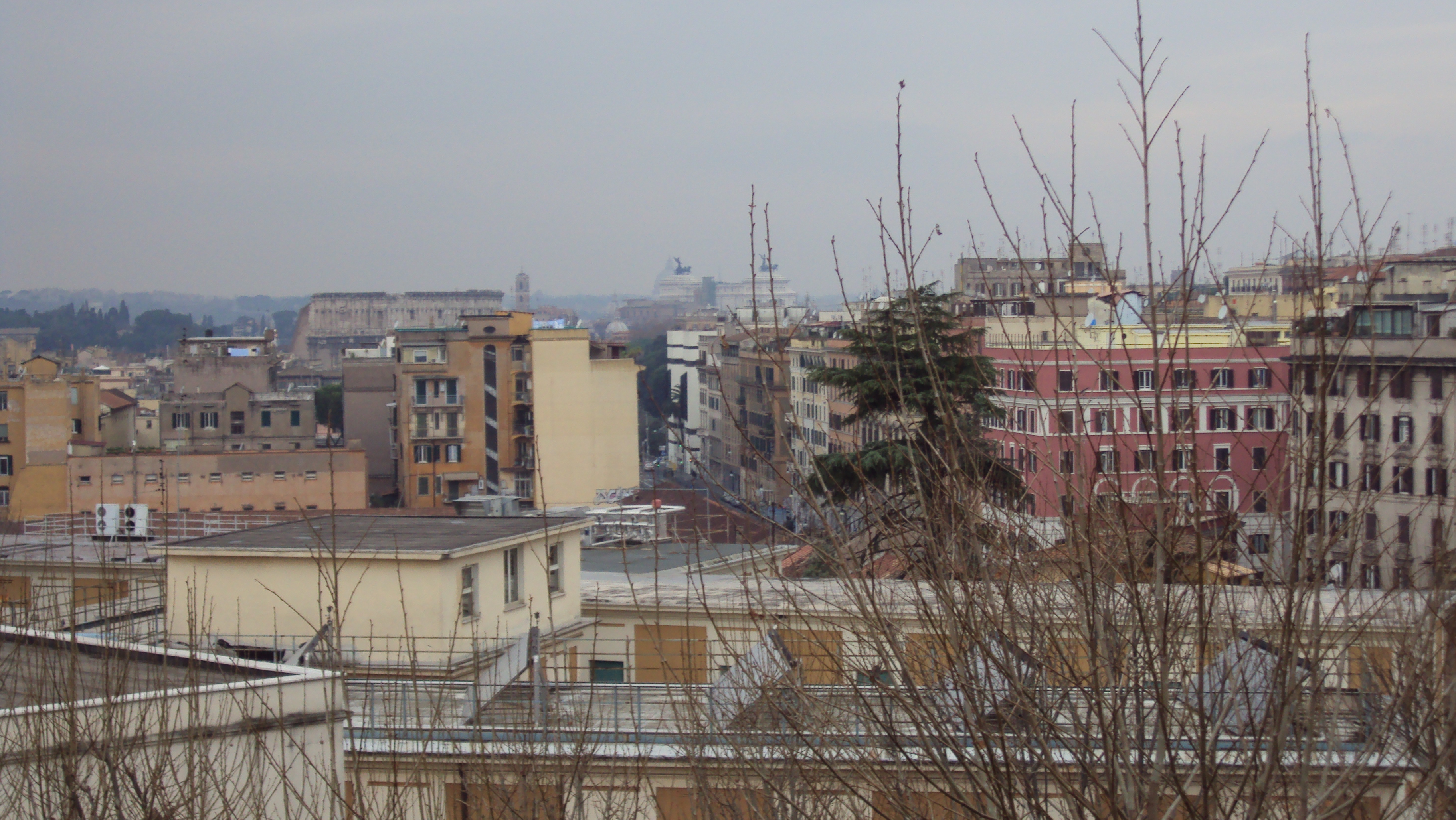 Pioggia a Roma