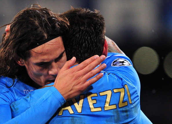 Napoli's Argentine forward Ezequiel Ivan