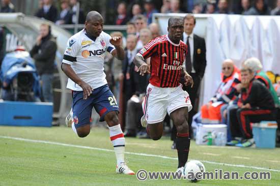 Clarence Seedorf commenta la lite con Allegri nel post-partita di Milan-Bologna
