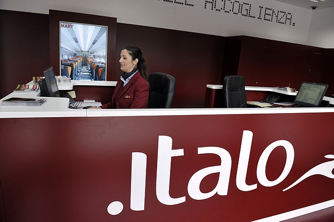 viaggio inaugurale di Italo,