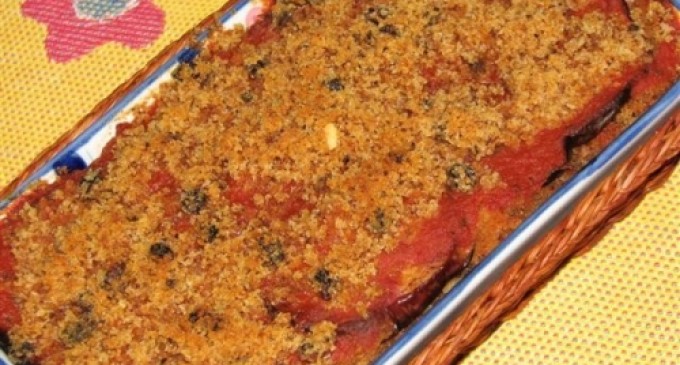 Ricette salate: terrina di melanzane e olive nere