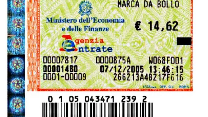 marca da Bollo Marca da bollo