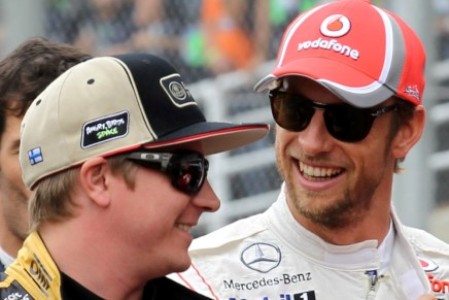 Raikkonen e Button
