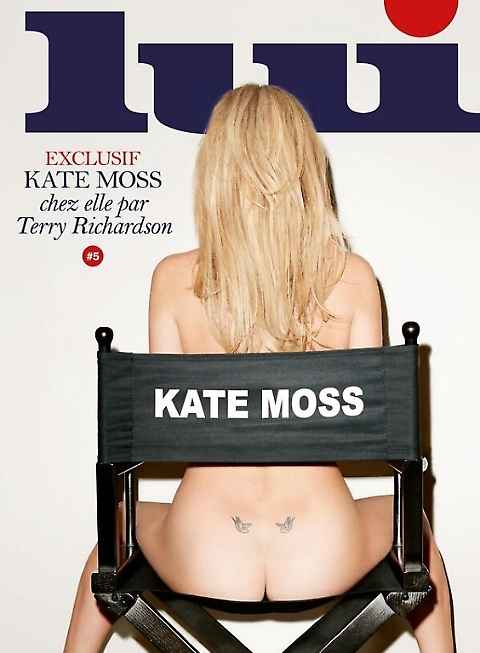 Kate Moss tutta nuda per Lui