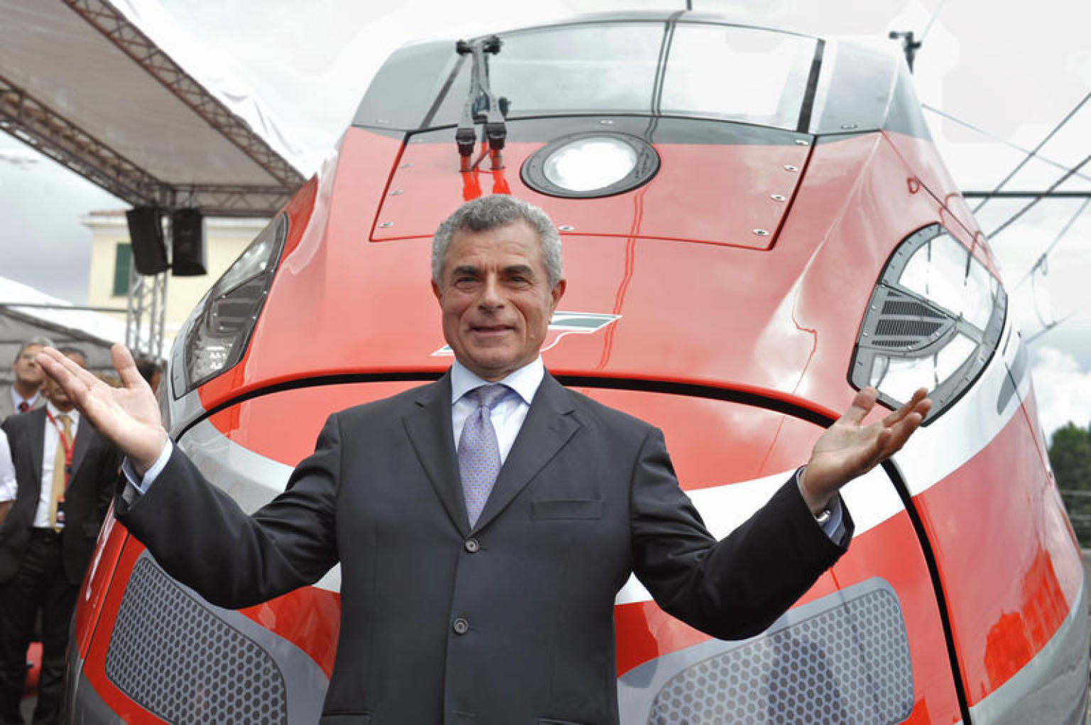Presentazione del treno Frecciarossa 1000