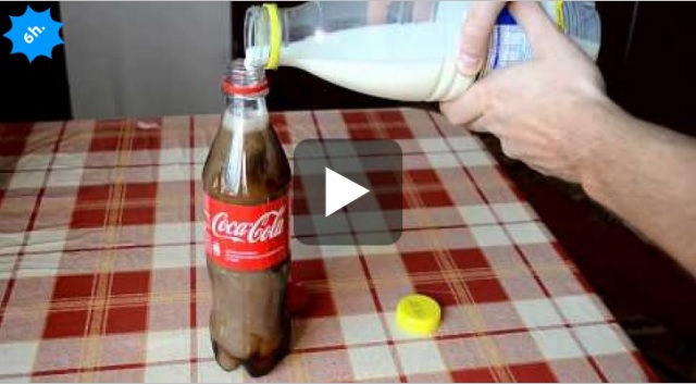 latte e cocacola