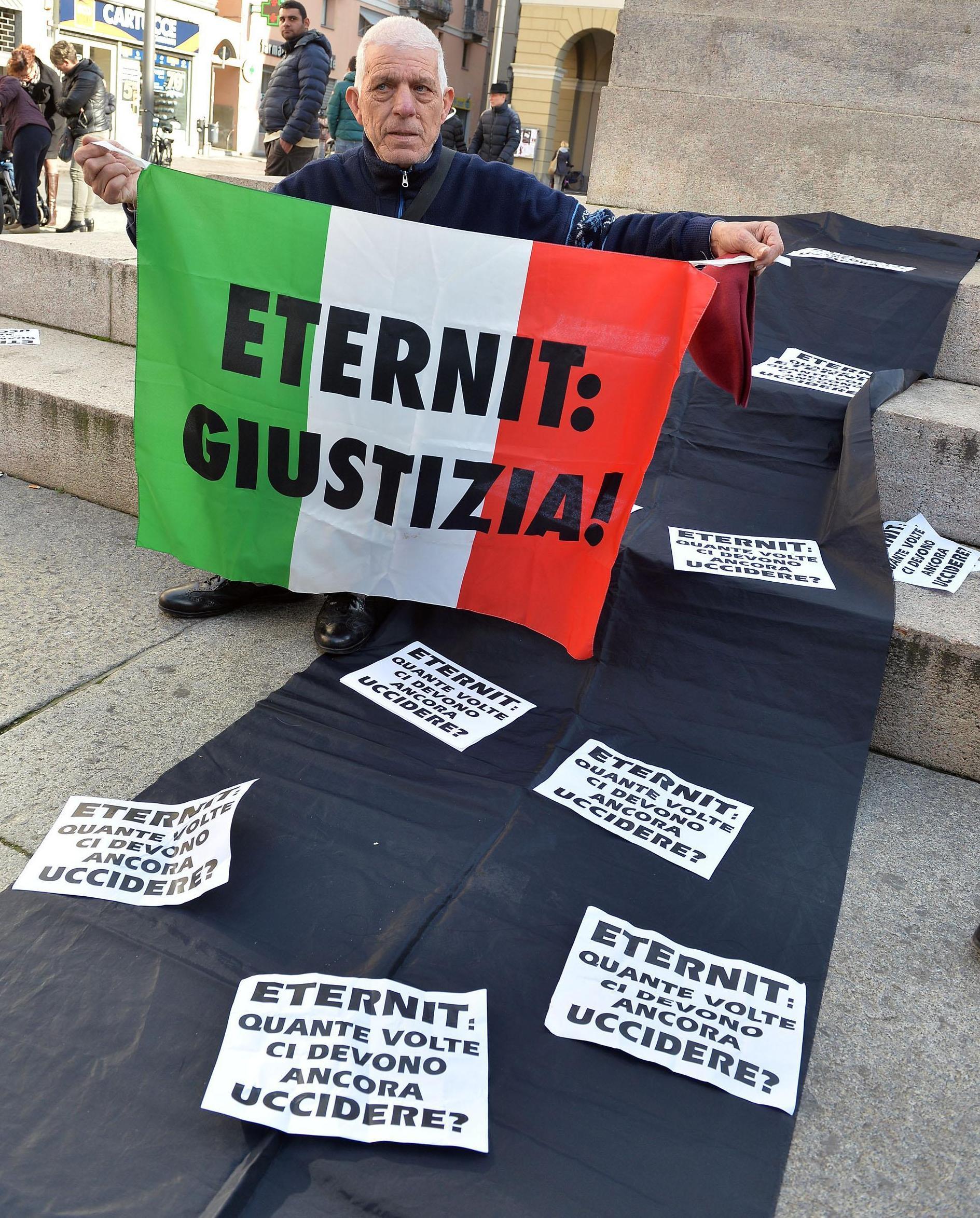 Eternit: lo sconcerto dei familiari, siamo allibiti