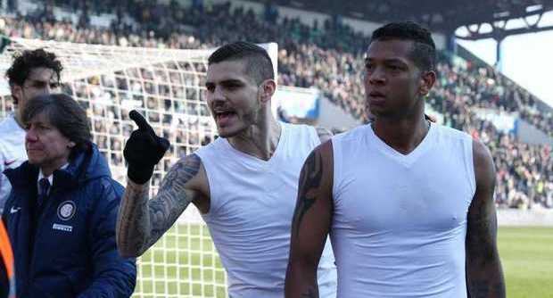 Icardi_Guarin Icardi insulta tifosi interisti in Sassuolo - Inter