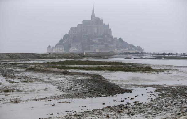 Tide of the Century at Mont Saint Michel