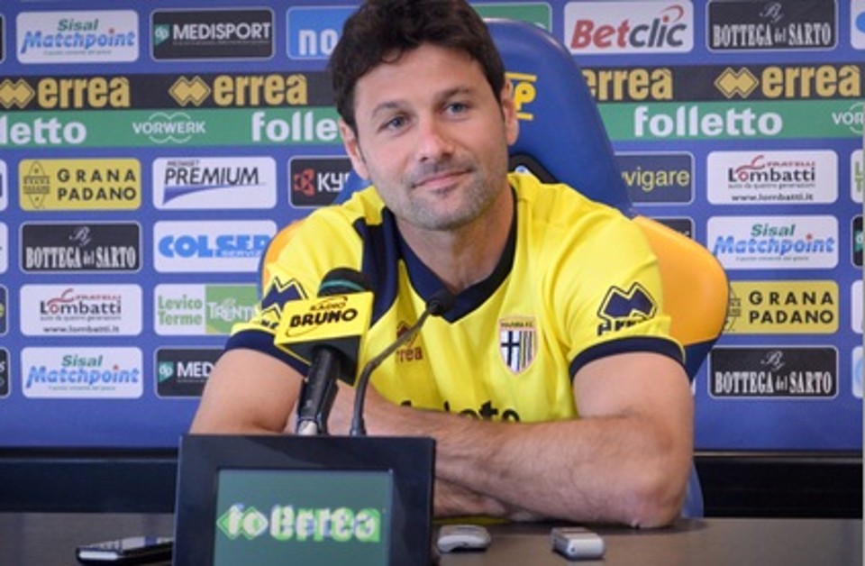 Massimo Gobbi, giocatore del Parma Massimo Gobbi, giocatore del Parma