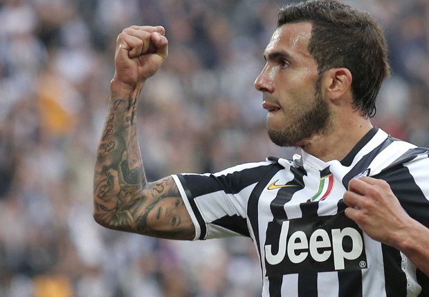 Tevez, autore del gol vittoria Tevez, autore del gol vittoria