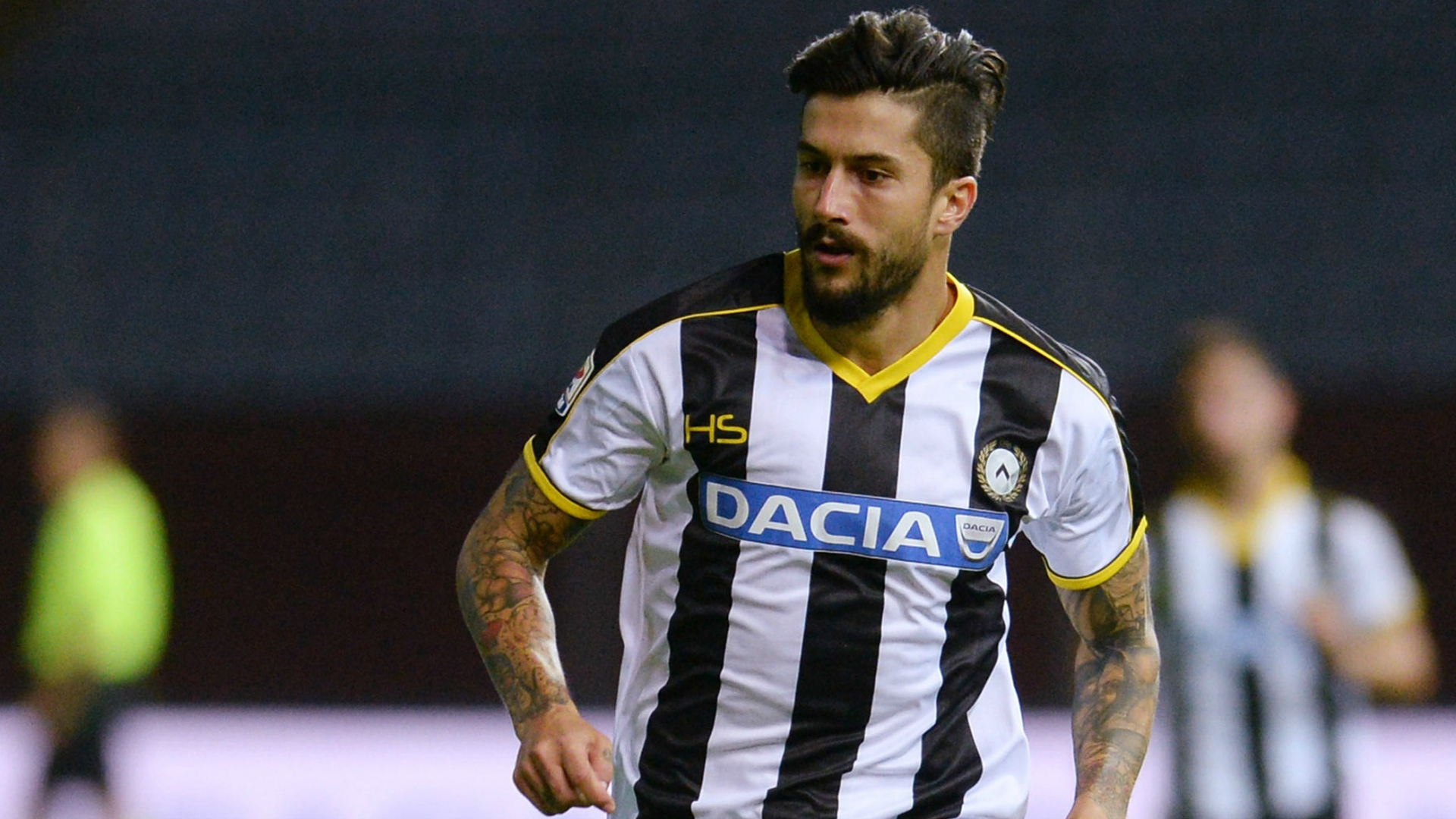 Kone, autore del 2-2 per l'Udinese Kone, autore del 2-2 per l'Udinese