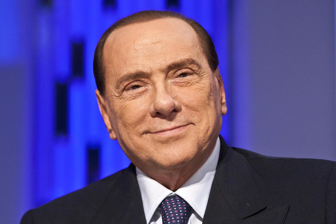 Silvio Berlusconi ospite a "Otto e Mezzo"