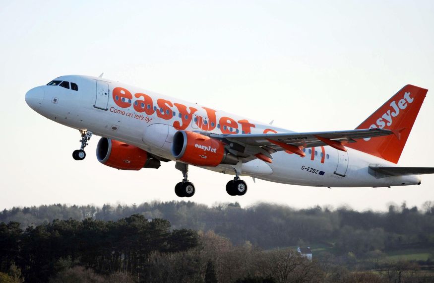 An easyJet aircraft takes offThe budget airline easyJet was gi