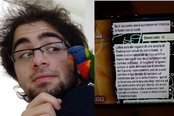 Ragazzo morto in gita: si chiamava Domenico Maurantonio