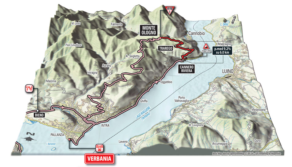 Giro d'Italia 28 maggio Melide-Verbania Giro d'Italia 28 maggio Melide-Verbania