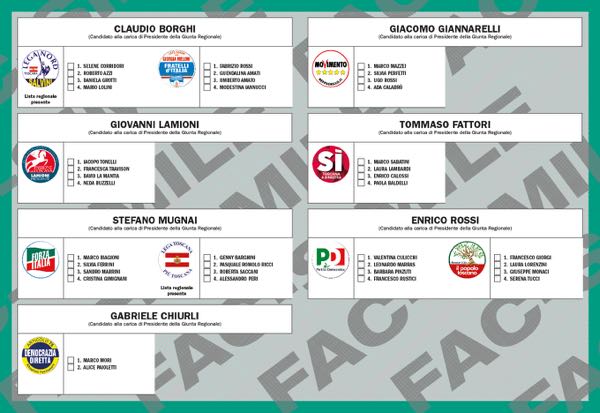 toscana elezioni regionali 2015 toscana elezioni regionali 2015