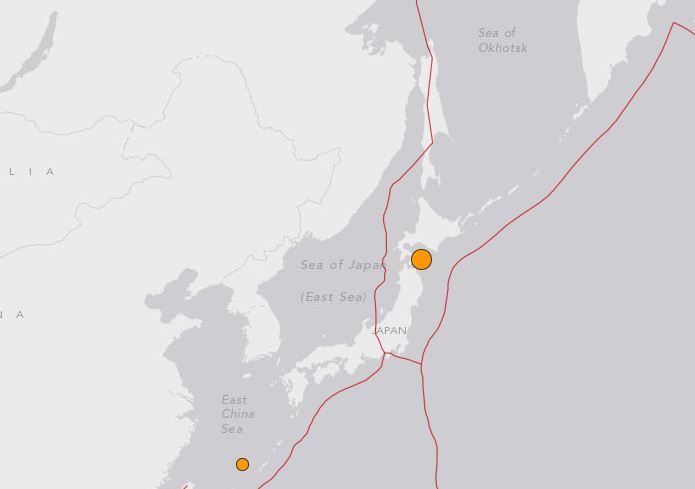 TERREMoto in giappone