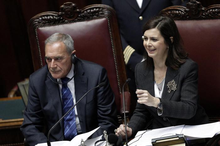 EU presidents meeting at Low Chamber in Rome