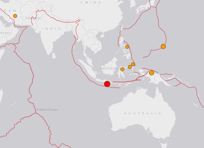 terremoto indonesia
