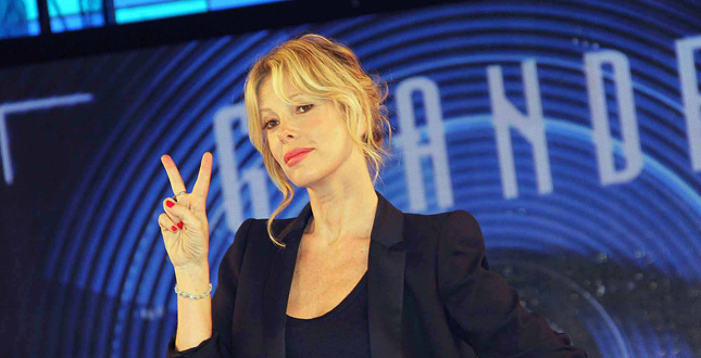 Alessia Marcuzzi presenta la 13ma edizione del "Grande Fratello", che inizierà lunedì su Canale 5