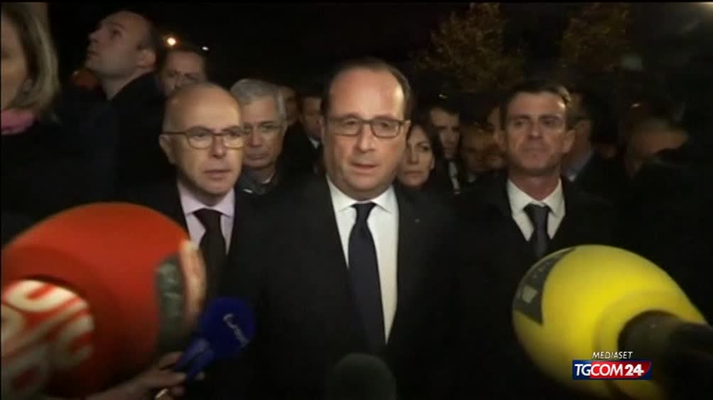 Il presidente francese Holland