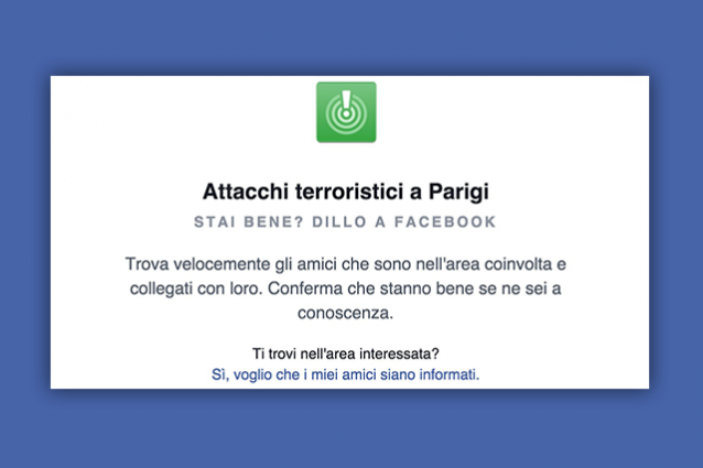 Facebook accusato di atteggiamento discriminatorio dopo gli attentati di Parigi. Facebook accusato di atteggiamento discriminatorio dopo gli attentati di Parigi.