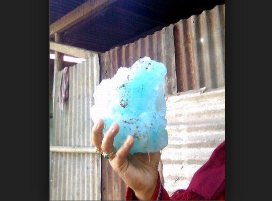 blue ice