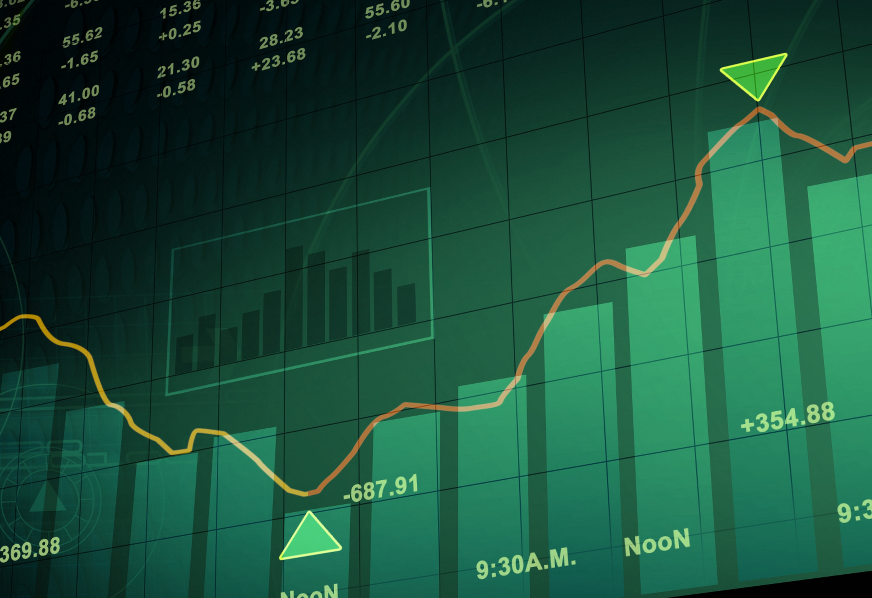 Le Borse tornano positive, petrolio a 30$