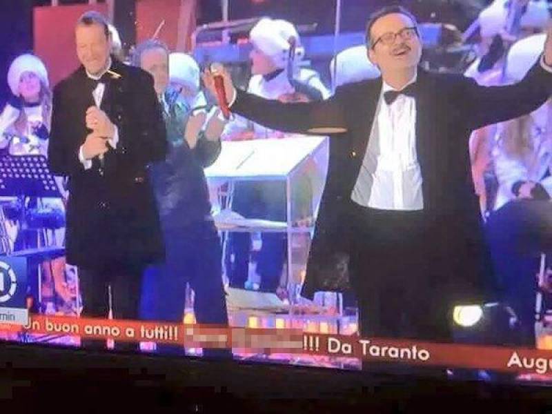 Azzalini licenziato per l'anticipo del countdown di capodanno Azzalini licenziato per l'anticipo del countdown di capodanno