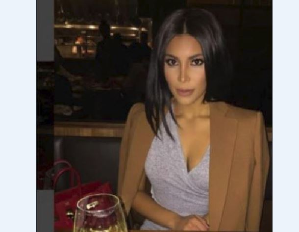 sosia di kim kardashian