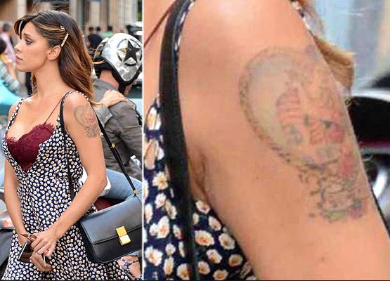 belen cancella il tatuaggio