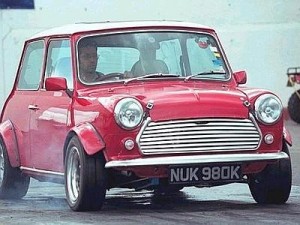 Il cinquantenario della Mini Cooper a Roma.