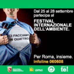 Dal 25 settembre a Roma il Festival Internazionale dell’Ambiente
