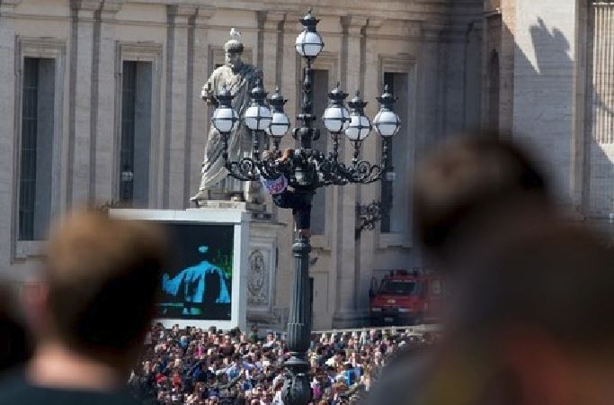 Paura a san pietro