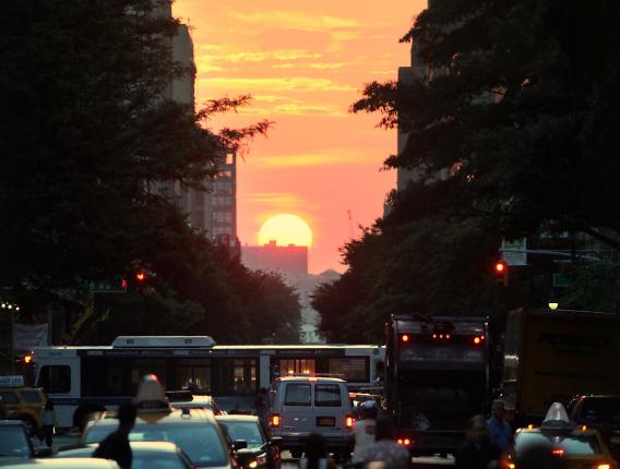 Cos'è il Manhattanhenge
