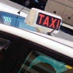 Box informativo taxi a Fiumicino