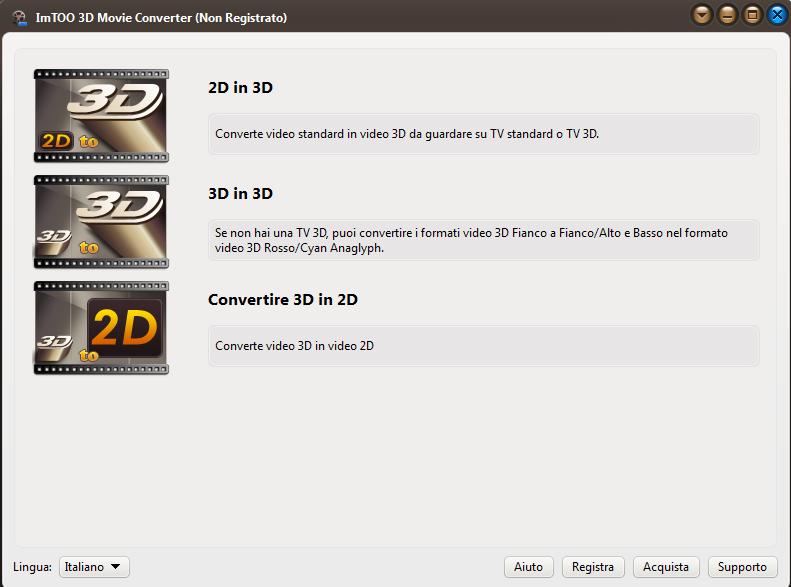 Come convertire film in 3D