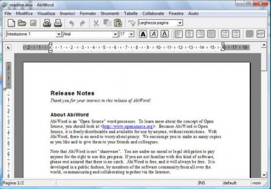 Programmi come word gratis per mac