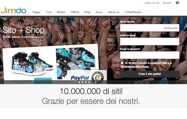 Come creare un sito ecommerce gratis