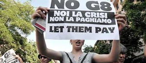 Roma, al via il corteo anti-G8 con alcuni tafferugli